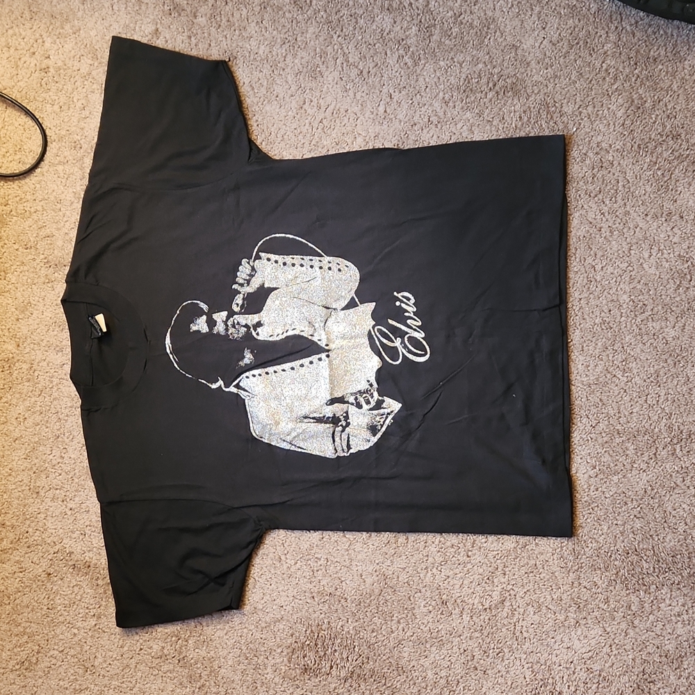 Vintage Diamond Dust Elvis Presley Tee